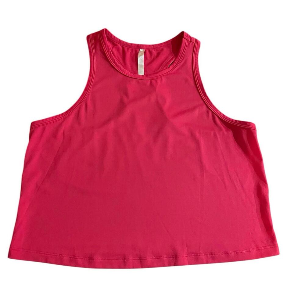 Fabletics Hot Pink Racerback Tank Top Women’s Medium Athletic Workout